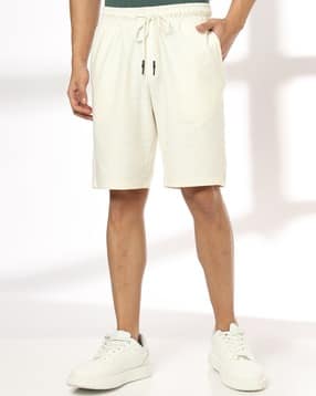 teamspirit Men Patterned Regular Fit Flat-Front City Shorts-picture-7
