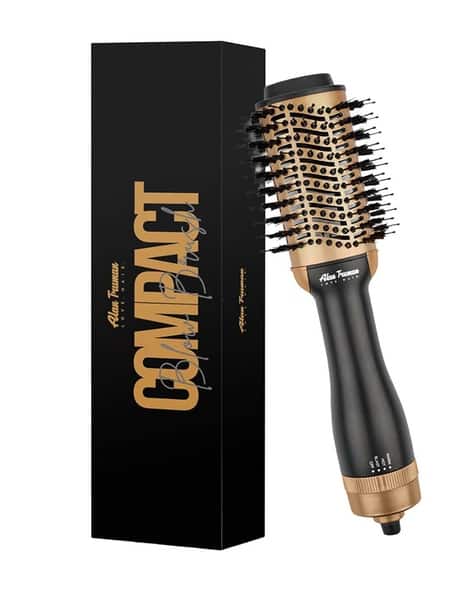 Alan Truman Compact Blow Brush - Gold
