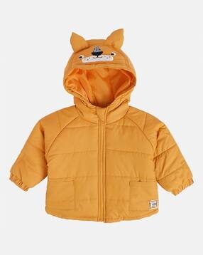 mini klub Boys Quilted Zip-Front Hooded Jacket-picture-47