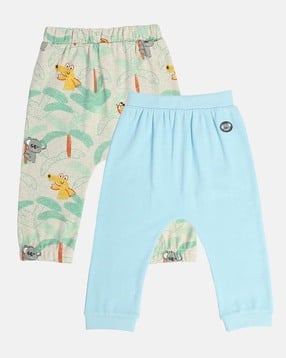 mini klub Boys Pack of 2 Printed Cotton Joggers-picture-41