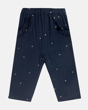 mini klub Girls Micro Print Cotton Pants-picture-35
