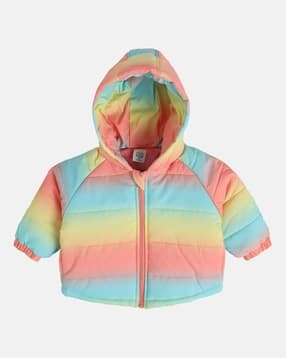 Girls Ombre-Print Hooded Jacket-image-41