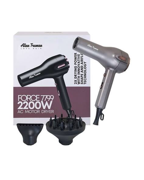 Alan Truman Force 7799 - 2200w Super Powerful AC Motor Hair Dryer with Large Diffuser