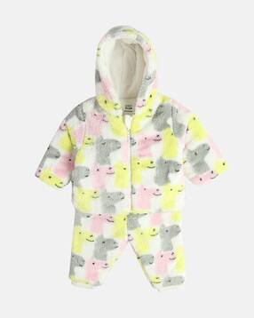 mini klub Girls Printed Hooded Top & Bottom Set-picture-46