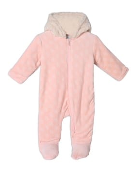 mini klub Boys Floral Print Hooded Sleepsuit-picture-14