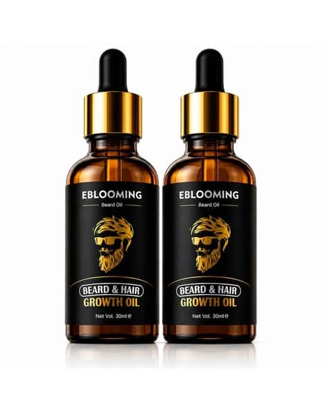 Pack of 2 Eblooming Beard Growth Oil