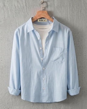 buda jeans co Regular Fit Shirt with Patch Pocket -picture-18