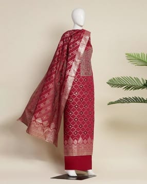 biba Women Floral Unstitched Dress Material -picture-20