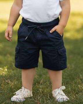 Regular Fit Mid Rise Shorts-image-43