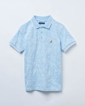 pantaloons junior Boys Embroidered Regular Fit Polo T-Shirt-picture-25