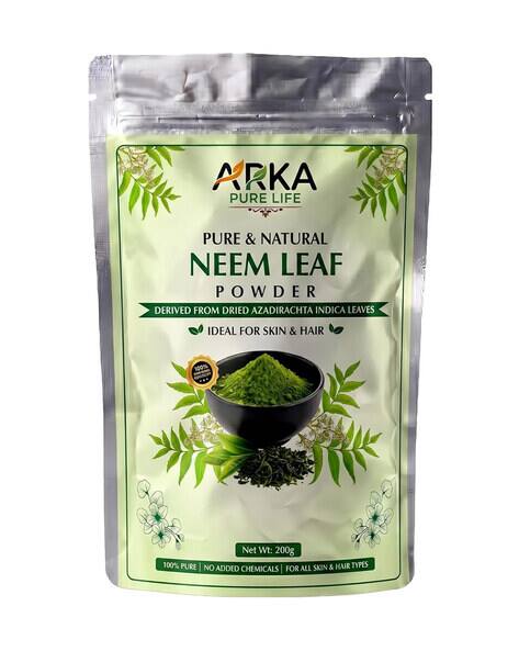Arka Pure Life Life Natural Neem Leaf Powder for Face and Hair