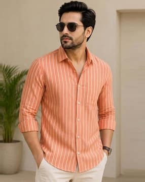 buda jeans co Men Striped Regular Fit Shirt-picture-35