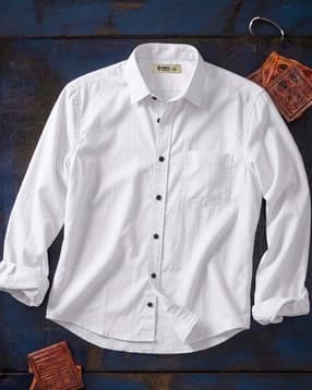 buda jeans co Men Regular Fit Shirt with Patch Pocket-picture-39