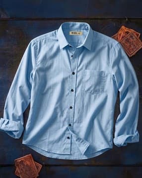 buda jeans co Men Regular Fit Shirt with Patch Pocket-picture-20