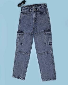 v-mart Girls Mid-Rise Straight Jeans-picture-12