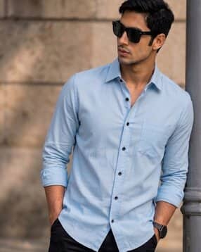 buda jeans co Men Regular Fit Shirt with Spread-Collar-picture-30