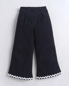 hopscotch Girls Pleated Relaxed Jeans-picture-38
