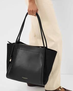 accessorize london Women Charm Faux Suede Tote Bag-picture-16