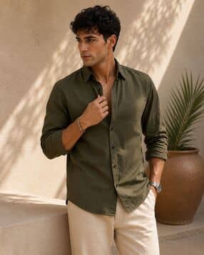 zilcon Men Regular Fit Cotton Shirt-picture-11