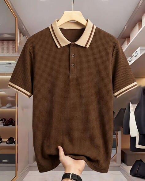 Buda Jeans Co Men Regular Fit Polo T-Shirt - Image 1