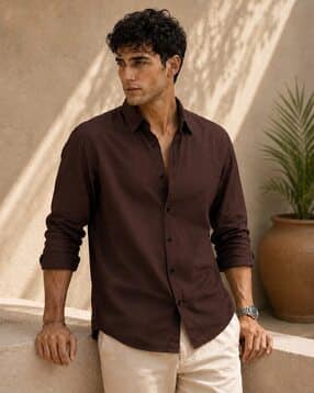 zilcon Men Regular Fit Cotton Shirt-picture-35