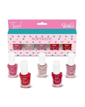  Pack of 5 Aura Nail Lacquer Nail Paints - 30 ml-image-35