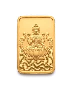 3G 24KT (999) PMJ Jewels Laxmi Gold Bar-picture-42