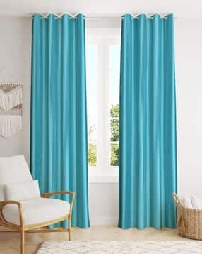 Pack of 2 Door Curtain with Eyelets Header - 121.92 cm x 274.32 cm-image-48
