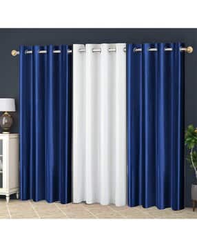 Set of 3 Door Curtain with Eyelets Header-image-46