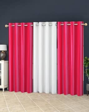 yukany Set of 3 Door Curtain with Eyelets Header-picture-32
