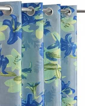 Pack of 2 Floral Print Window Curtain - 121.92 cm x 152.4 cm-image-30