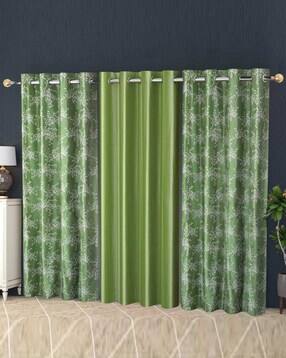 yukany Set of 3 Door Curtains with Eyelets Header-picture-31