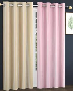 Set of 2 Window Curtain with Eyelets Header-image-46