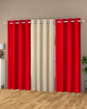yukany Set of 3 Window Curtain with Eyelets Header-picture-44