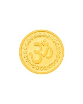 2 Gm 24K995 Om Round Gold Coin-image-42