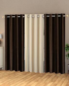 Set of 3 Window Curtain with Eyelets Header-image-18
