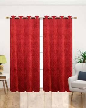 Pack of 2 Window Curtain with Eyelets Header - 121.92 cm x 152.4 cm-image-20