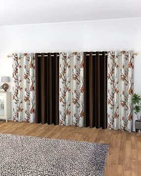 yukany Set of 5 Door Curtains with Eyelets Header-picture-49