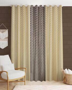 yukany Set of 3 Printed Window Curtains with Eyelets Header-picture-10