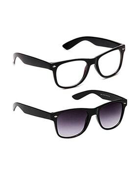 arzonai Unisex Set of 2 UV-Protected Square Sunglasses-COMBO-006180-picture-39