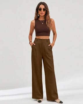 buda jeans co Women Wide Leg Trousers-picture-36