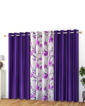 yukany Set of 3 Door Curtain with Eyelets Header-picture-33