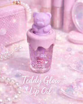b inik Cute Teddy Lip Gloss for Girls-picture-11