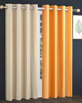 yukany Set of 2 Door Curtain with Eyelets Header-picture-46