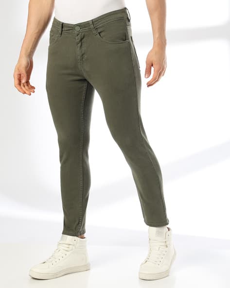JOHN PLAYERS JEANS Men Light-Wash Skinny Fit Jeans