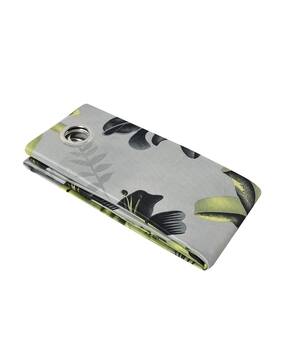 Pack of 3 Floral Print Door Curtain Eyelets Header  - 121.92 cm x 243.84 cm-image-7