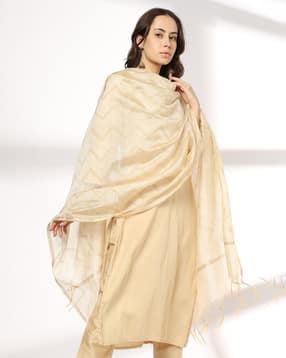avaasa mix n' match Women Printed Chanderi Dupatta-picture-40
