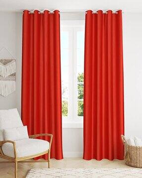 yukany Pack of 2 Door Curtain with Eyelets Header - 121.92 cm x 274.32 cm-picture-23