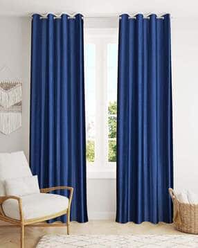 Pack of 2 Door Curtain with Eyelets Header - 121.92 cm x 243.84 cm-image-45