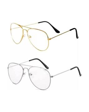 arzonai Unisex Set of 2 UV-Protected Aviators-COMBO-006193-picture-32